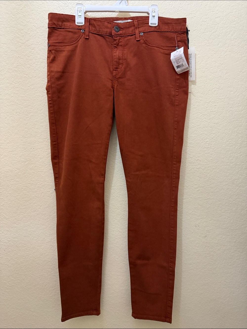 Rich & Skinny Burnt Orange Skinny Jeans